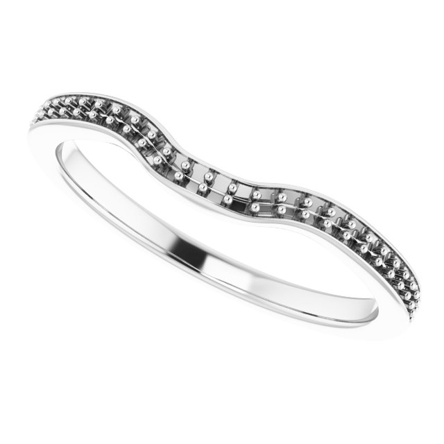 Band Mounting for 8 mm Asscher Ring view 5