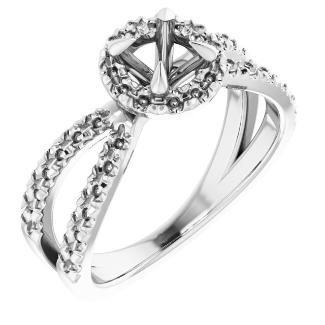 Halo-Style Engagement Ring or Band