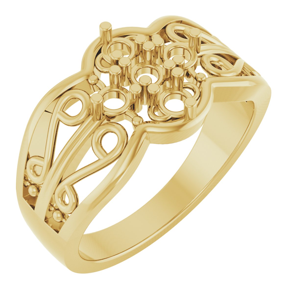 Family Sculptural Ring