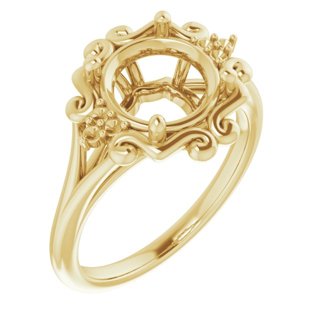 Accented Sculptural Ring