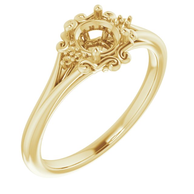 Accented Sculptural Ring