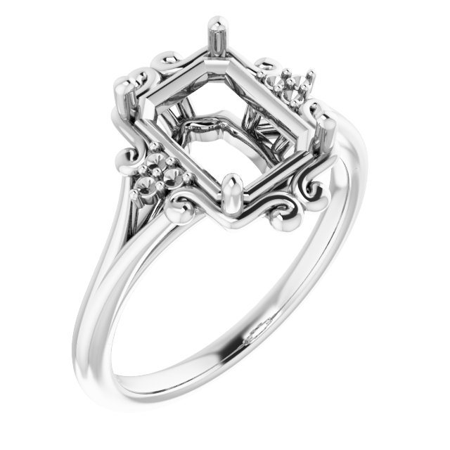 Accented Sculptural Ring
