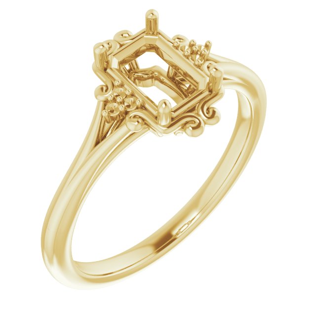 Accented Sculptural Ring