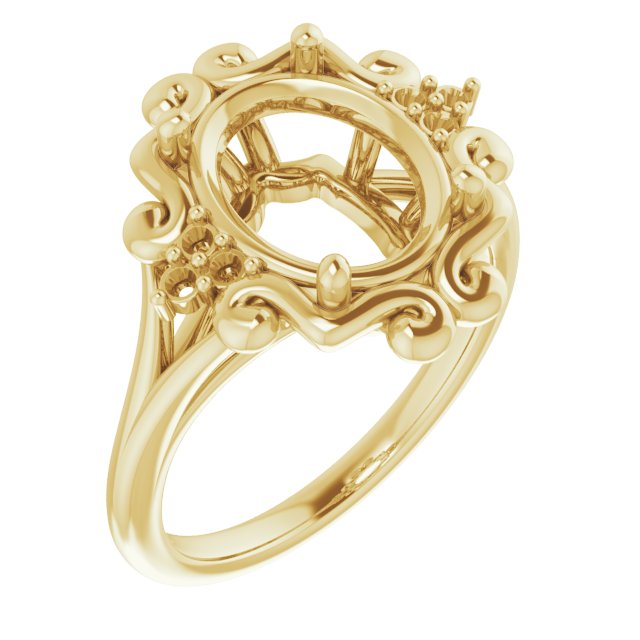 Accented Sculptural Ring