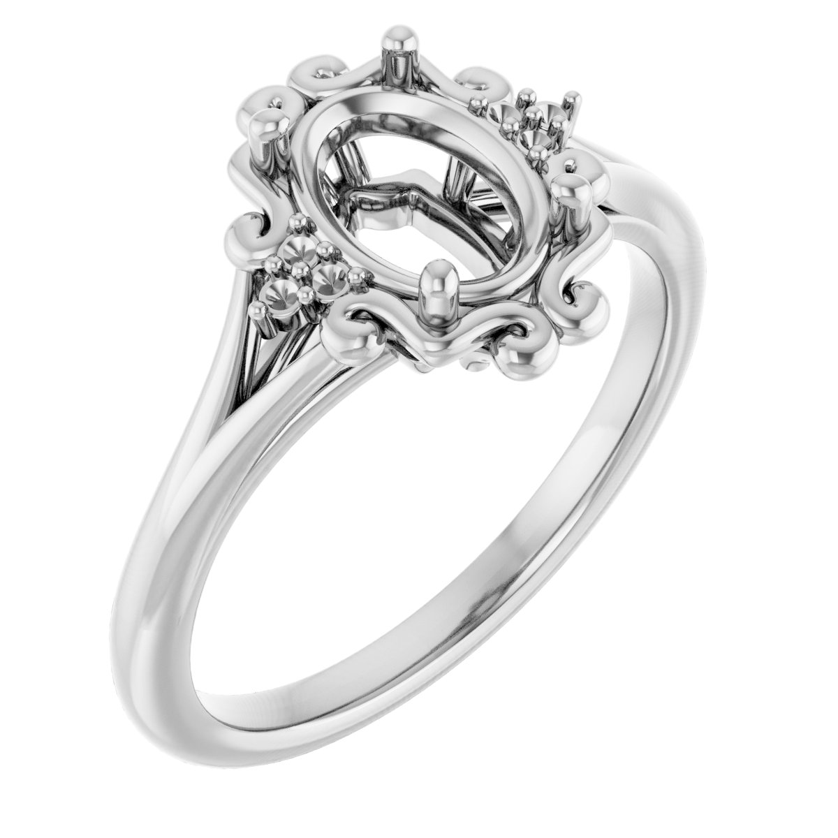 Accented Sculptural Ring