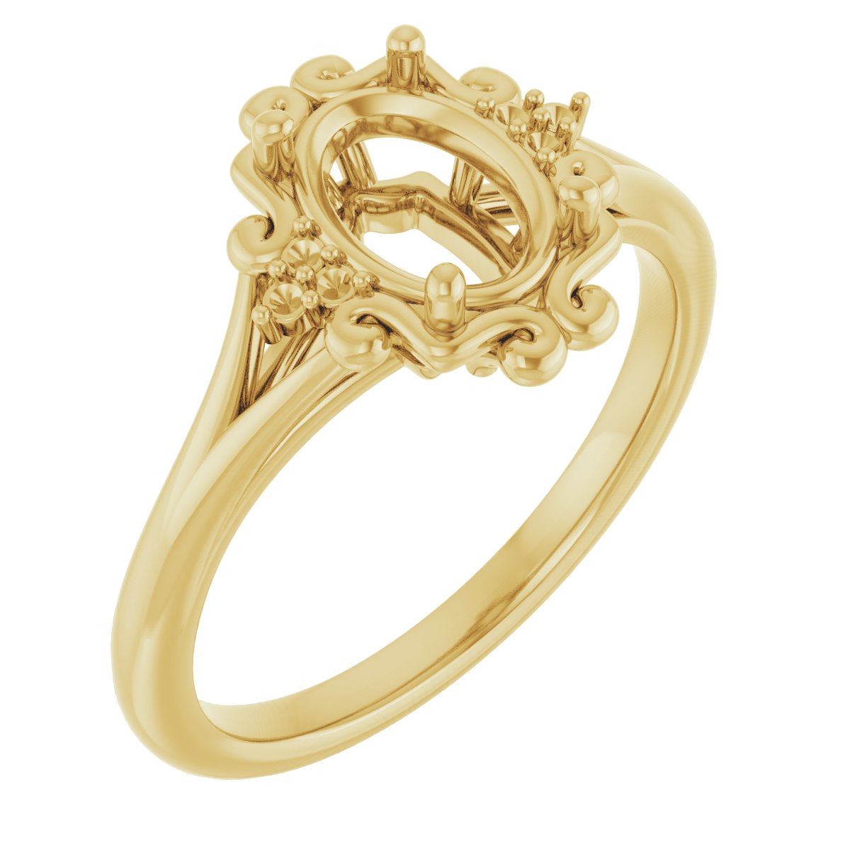 Accented Sculptural Ring