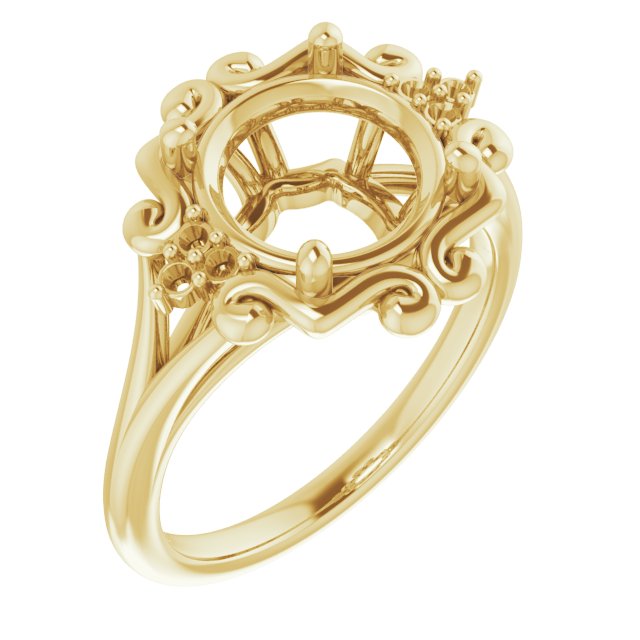 Accented Sculptural Ring