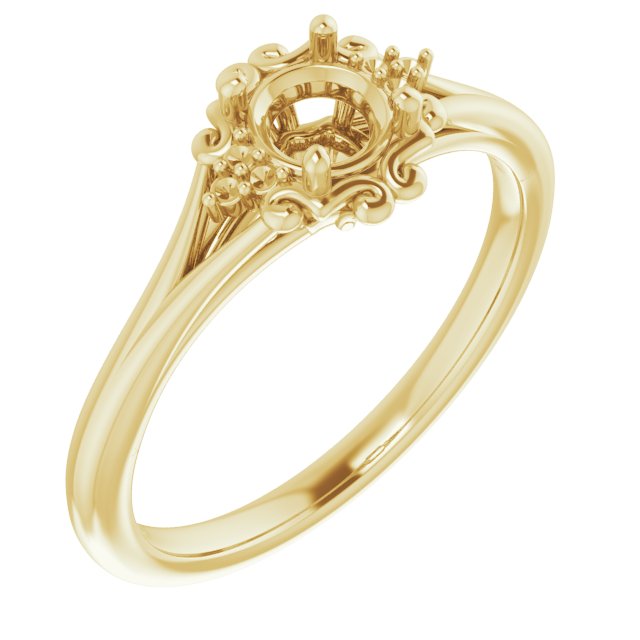 Accented Sculptural Ring