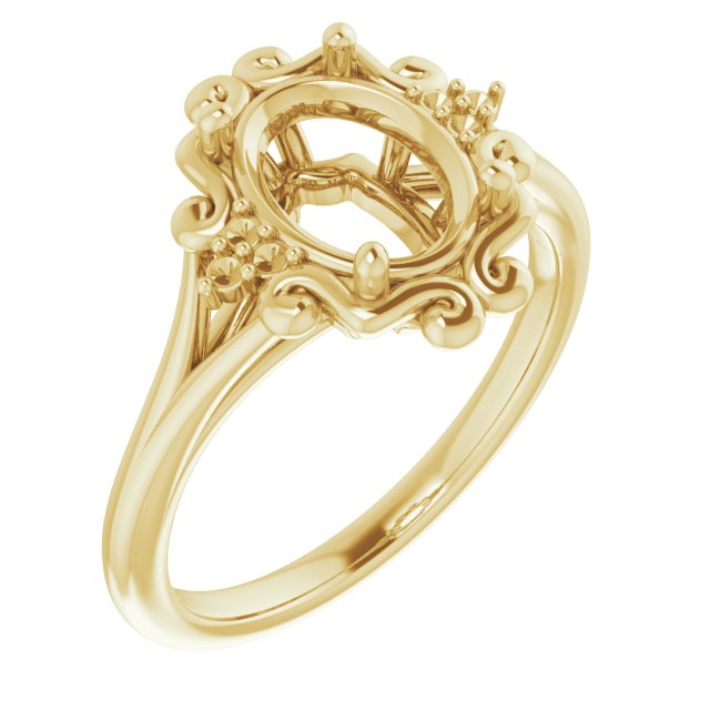 Accented Sculptural Ring
