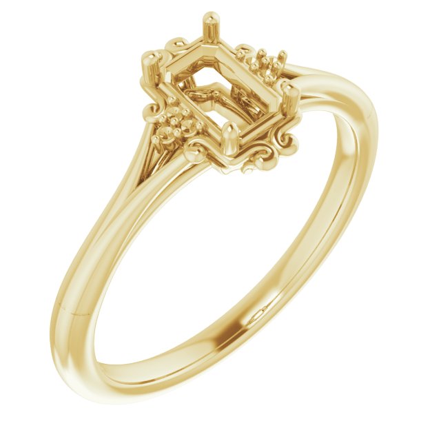 Accented Sculptural Ring
