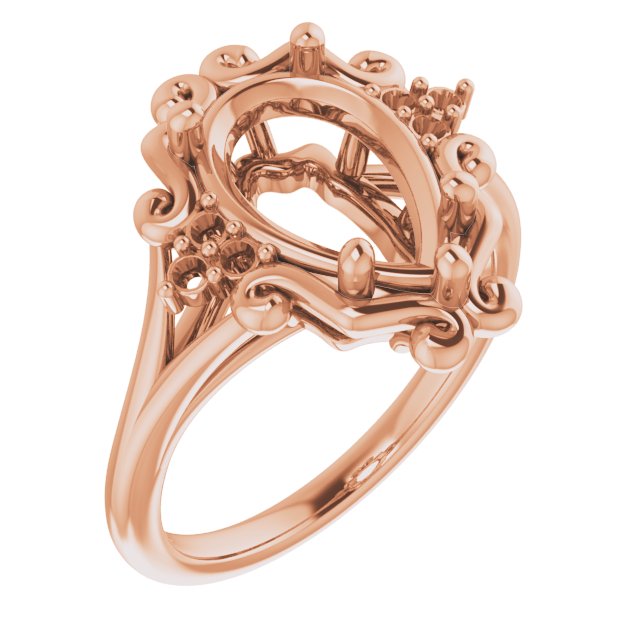 Accented Sculptural Ring