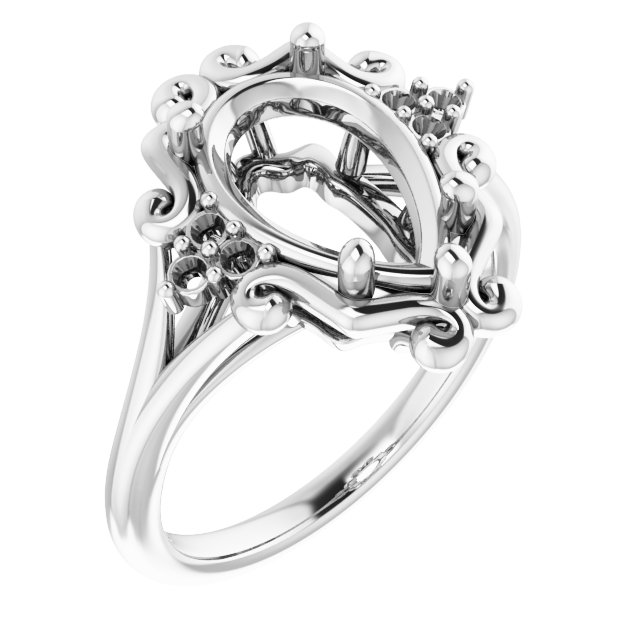 Accented Sculptural Ring