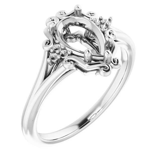 Accented Sculptural Ring