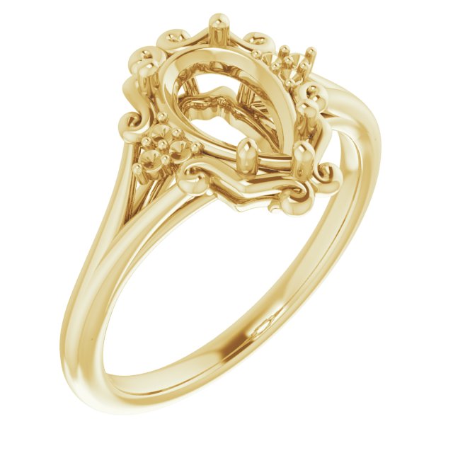 Accented Sculptural Ring