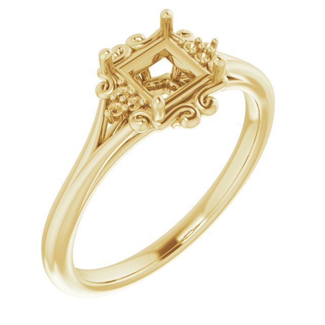 Accented Sculptural Ring