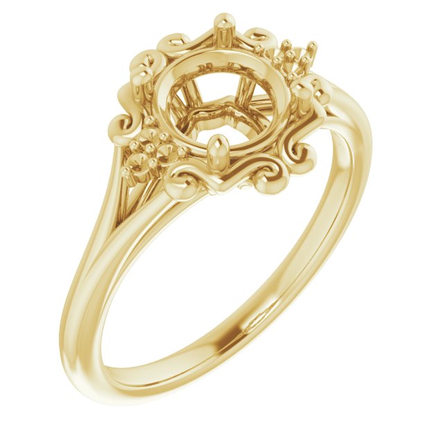 Accented Sculptural Ring
