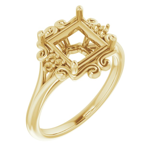 Accented Sculptural Ring
