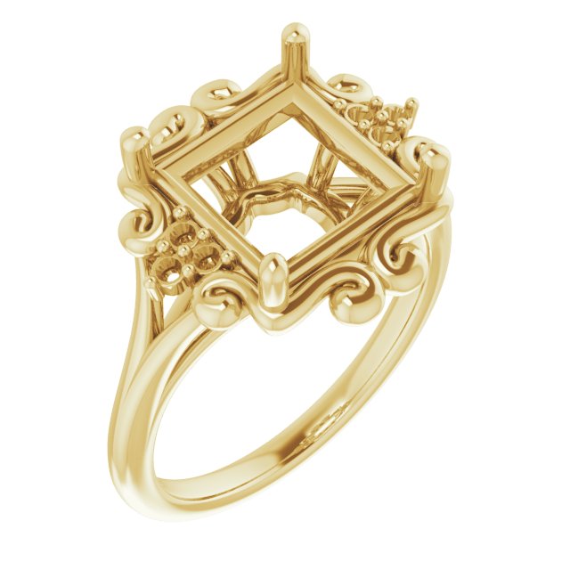 Accented Sculptural Ring