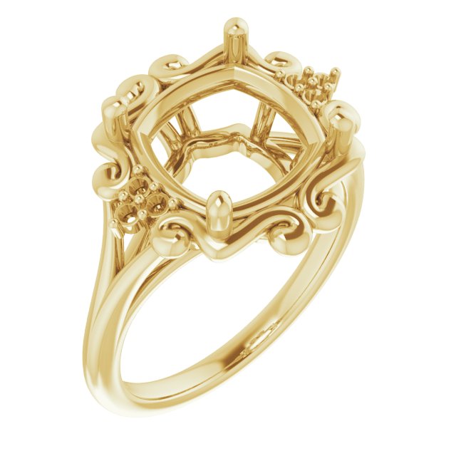 Accented Sculptural Ring