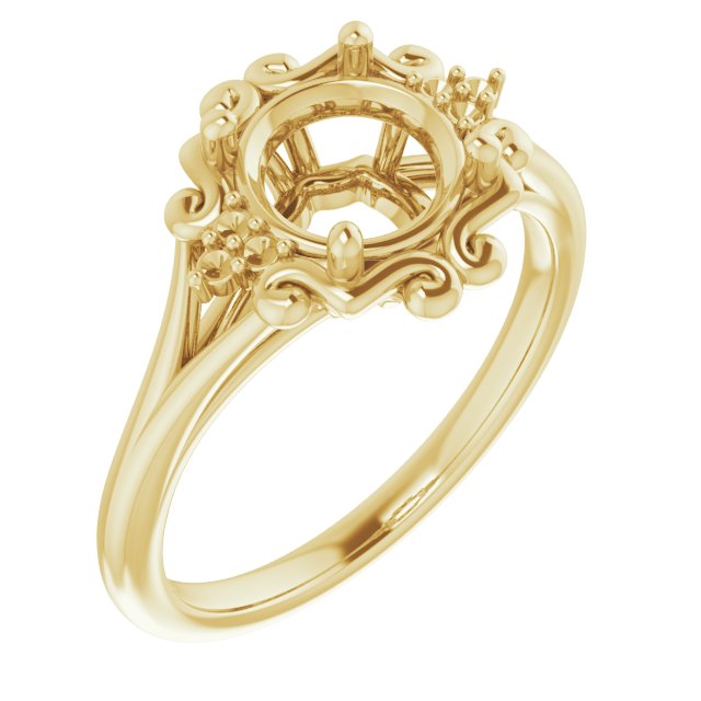 Accented Sculptural Ring