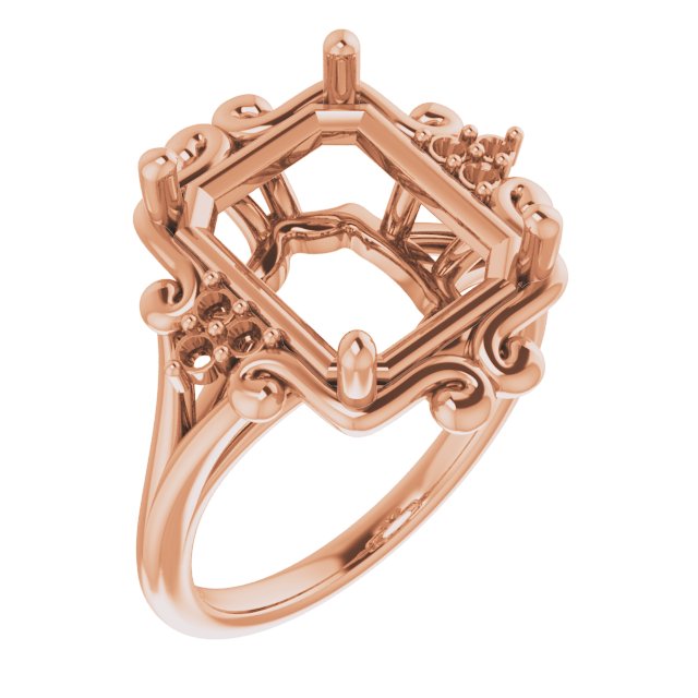 Accented Sculptural Ring