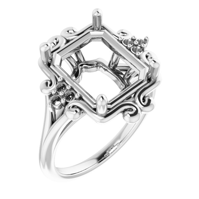 Accented Sculptural Ring