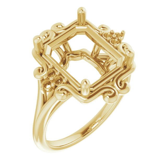 Accented Sculptural Ring