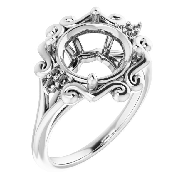 Accented Sculptural Ring