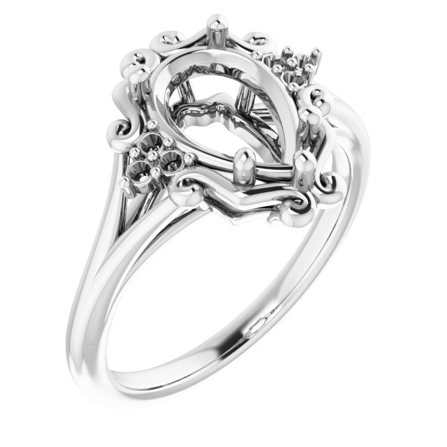 Accented Sculptural Ring