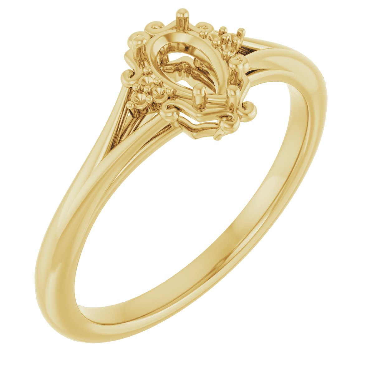 Accented Sculptural Ring