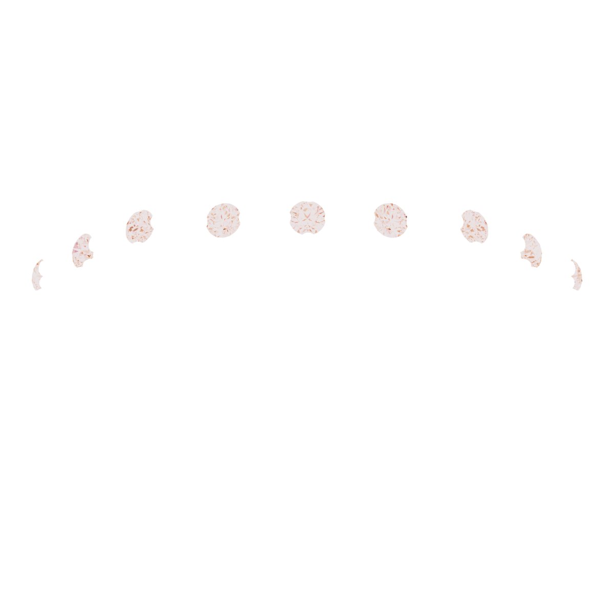 14K Rose .08 CTW Natural Diamond Matching Band-3