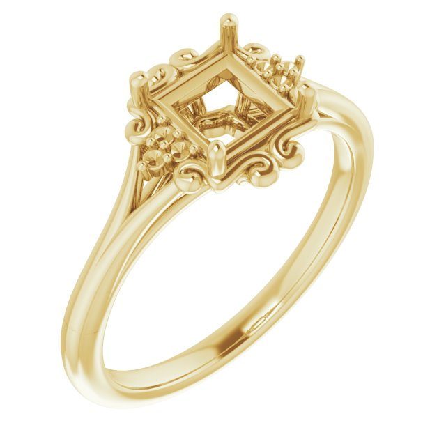 Accented Sculptural Ring