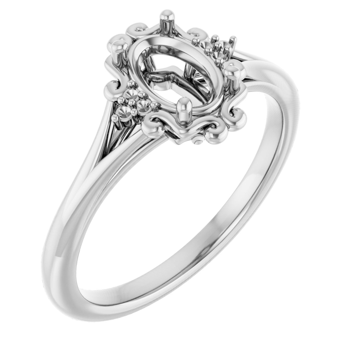 Accented Sculptural Ring