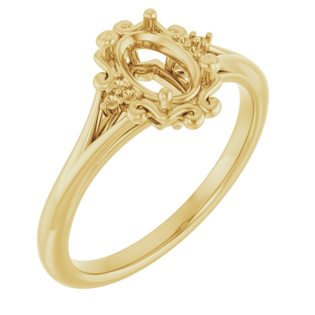 Accented Sculptural Ring