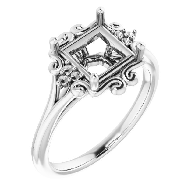 Accented Sculptural Ring