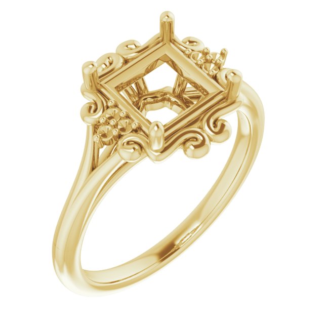 Accented Sculptural Ring