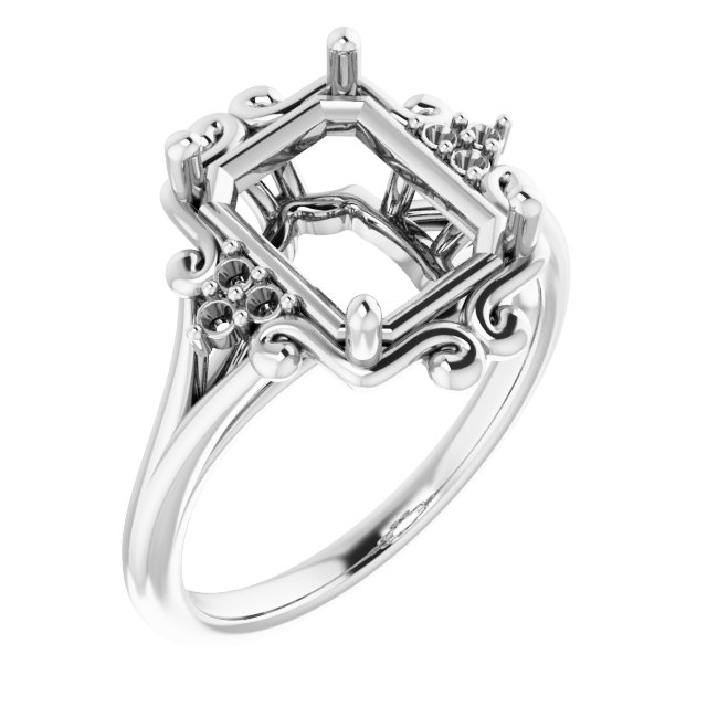 Accented Sculptural Ring