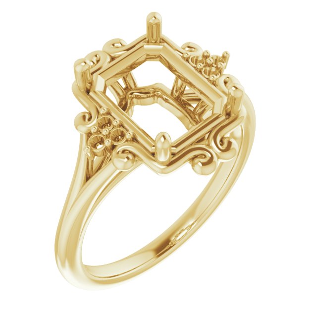 Accented Sculptural Ring