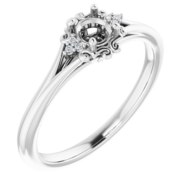 14k White Gold