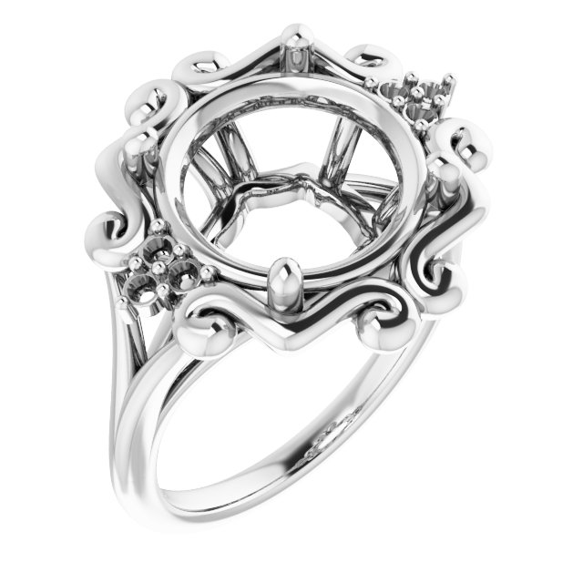 Accented Sculptural Ring