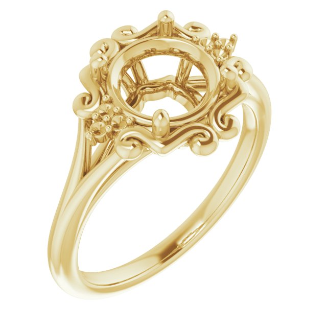 Accented Sculptural Ring