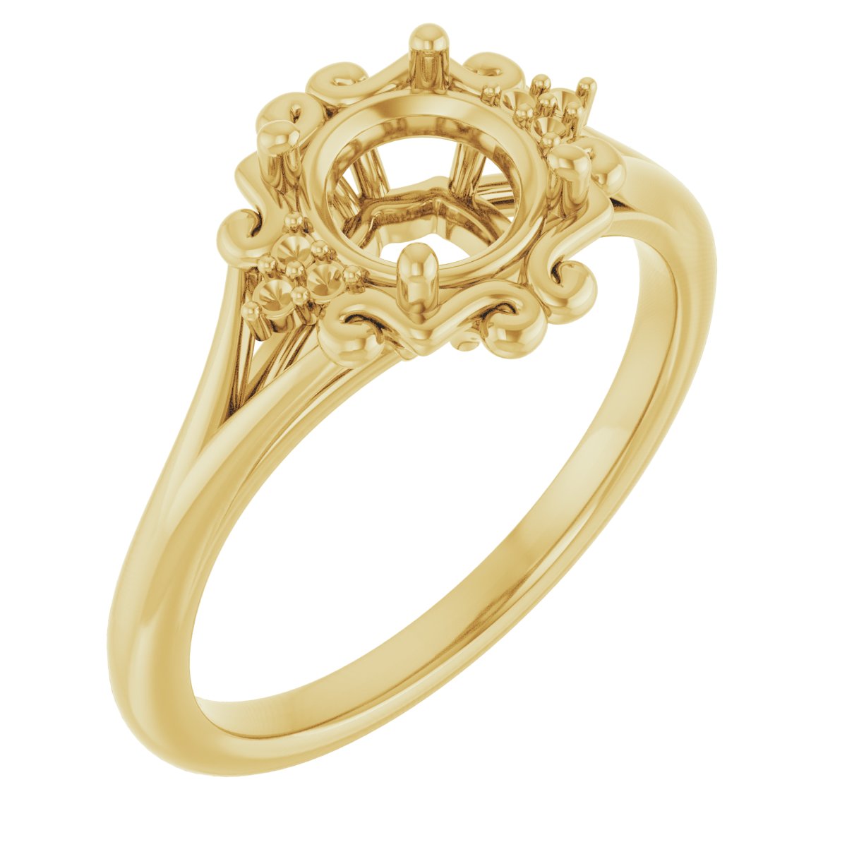 Accented Sculptural Ring