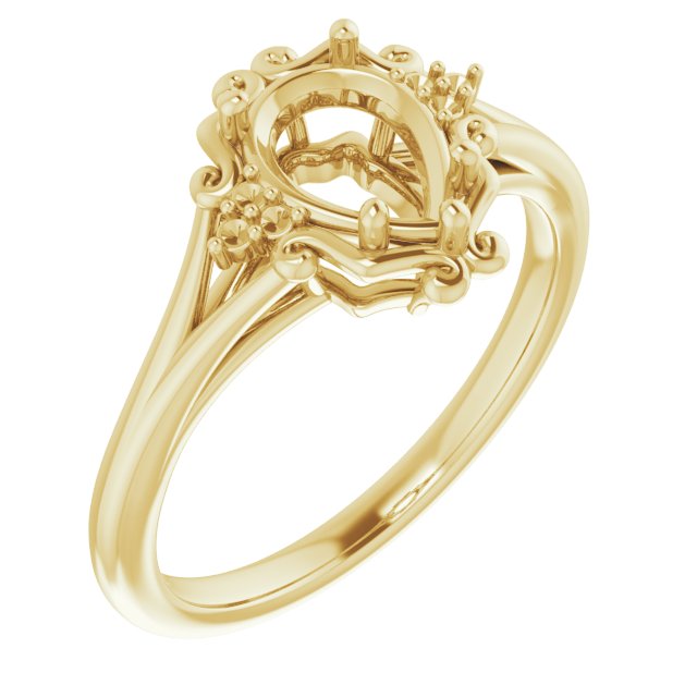 Accented Sculptural Ring