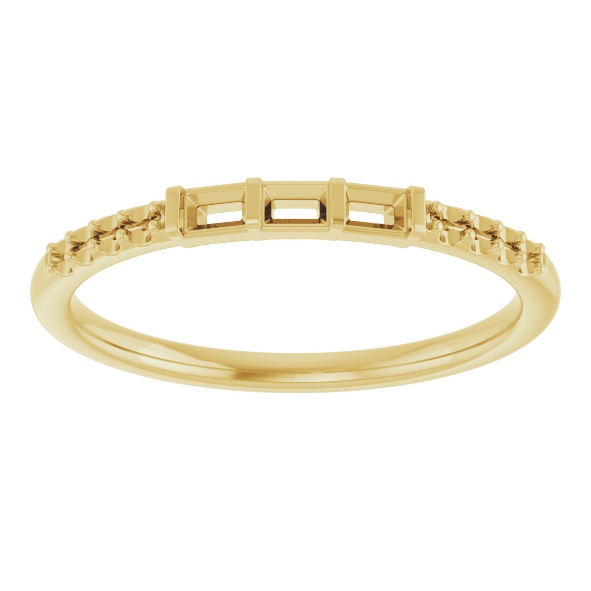 14K Yellow 1/6 CTW Diamond Anniversary Band