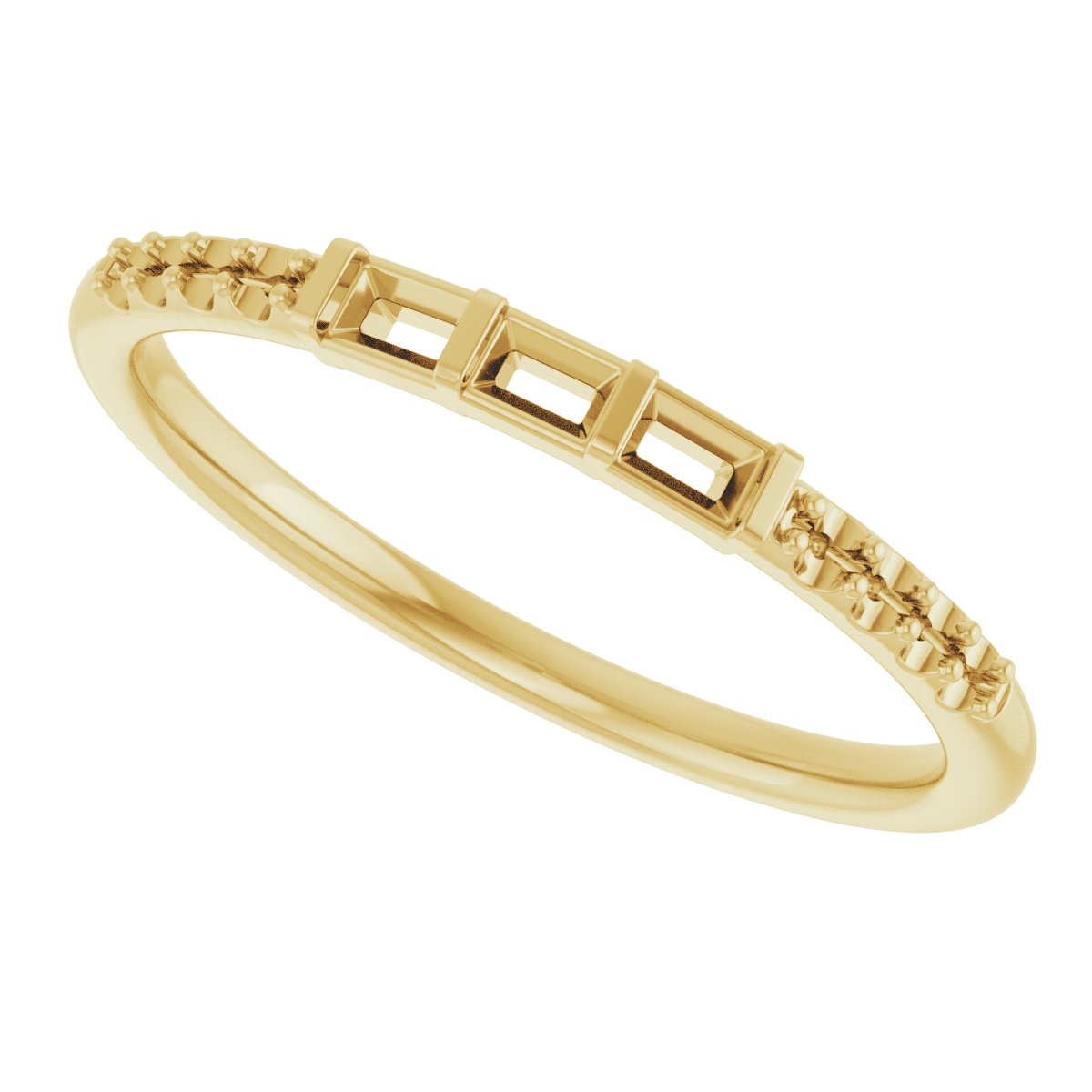 14K Yellow 1/6 CTW Diamond Anniversary Band