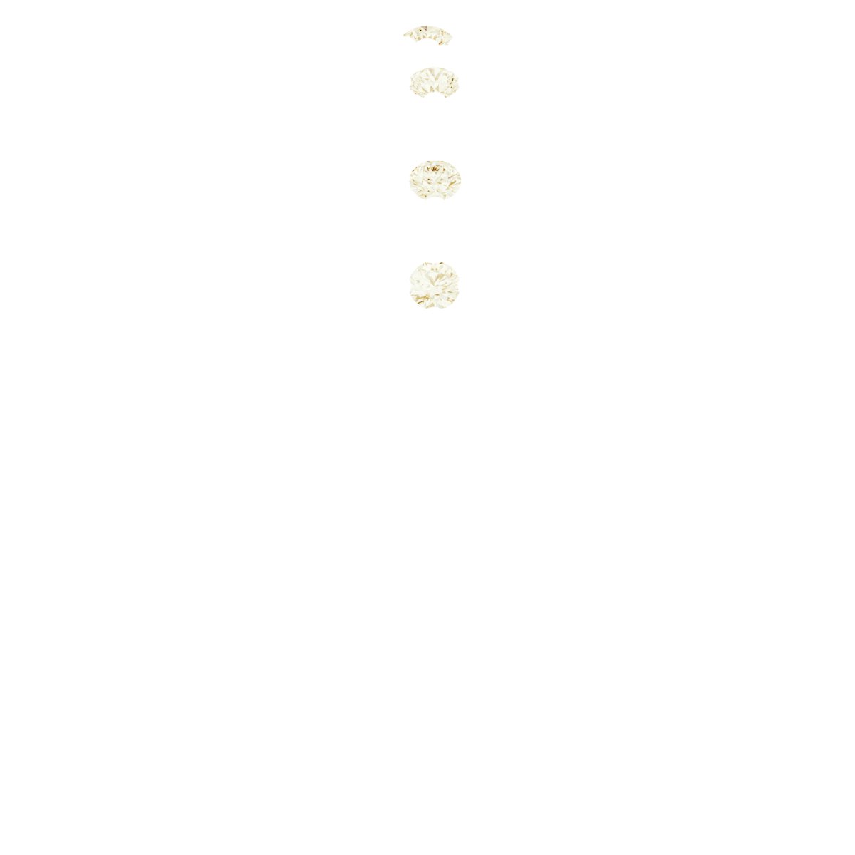 14K Yellow .08 CTW Natural Diamond Matching Band-4
