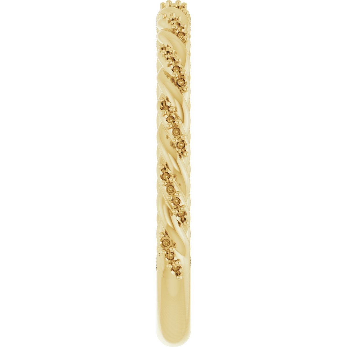 14K Yellow 1/10 CTW Natural Diamond Band-4