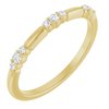 14K Yellow .125 CTW Lab Grown Diamond Stackable Ring Ref. 17058673