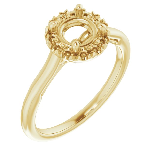Halo-Style Engagement Ring