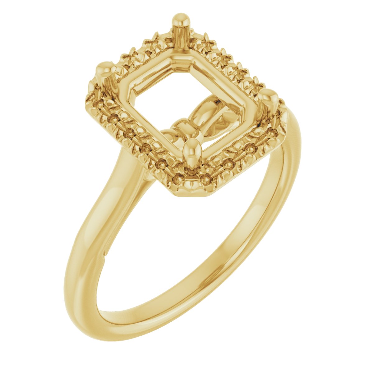 Halo-Style Engagement Ring